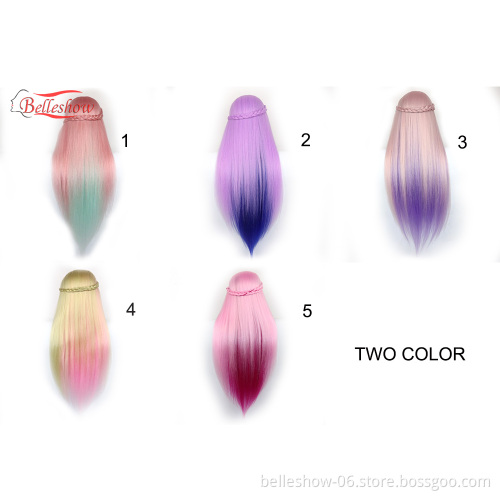 Hot sell synthetic long hair Mannequins Female Head,High quality salon hairdresser  mannequin head,training and styling head
